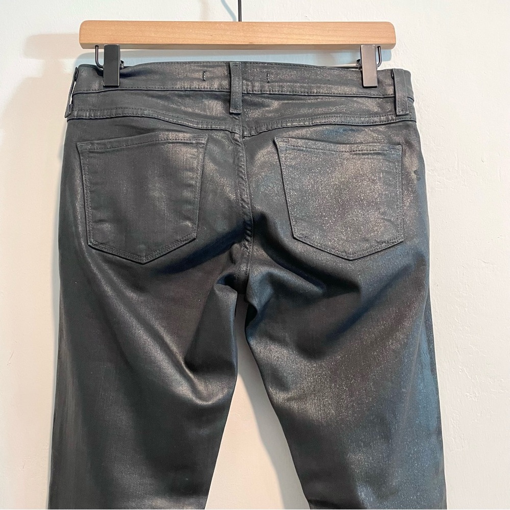 Plastic By Gly Coated Skinny Jeans View 6